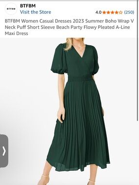 Green midi short sleeve dress, perfect for the office!